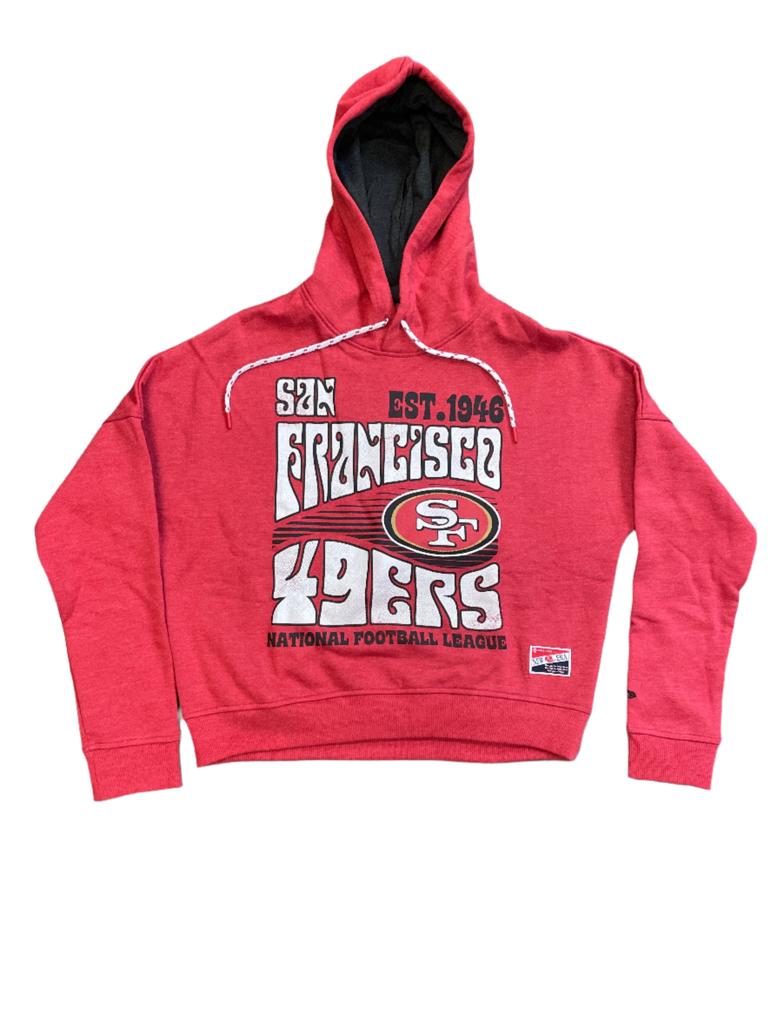 New Era Women's San Francisco 49ers  Cropped Hoodie