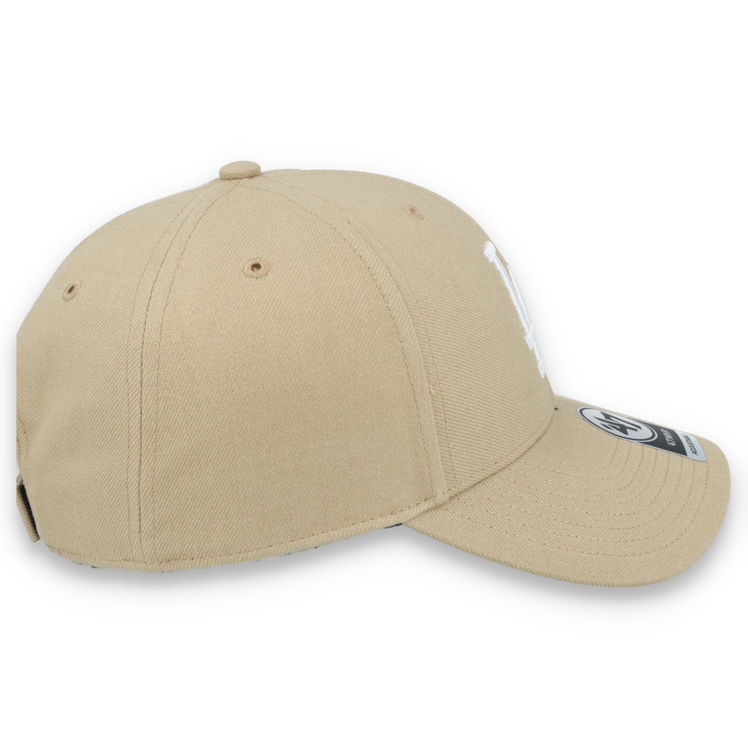 '47 BRAND LOS ANGELES DODGERS '47 MVP ADJUSTABLE HAT-Khaki