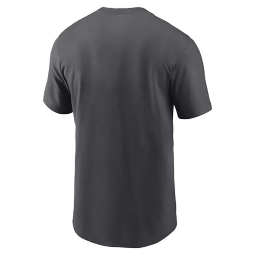 Nike Men's San Francisco 49ers Helmet T-Shirt-Dark Grey