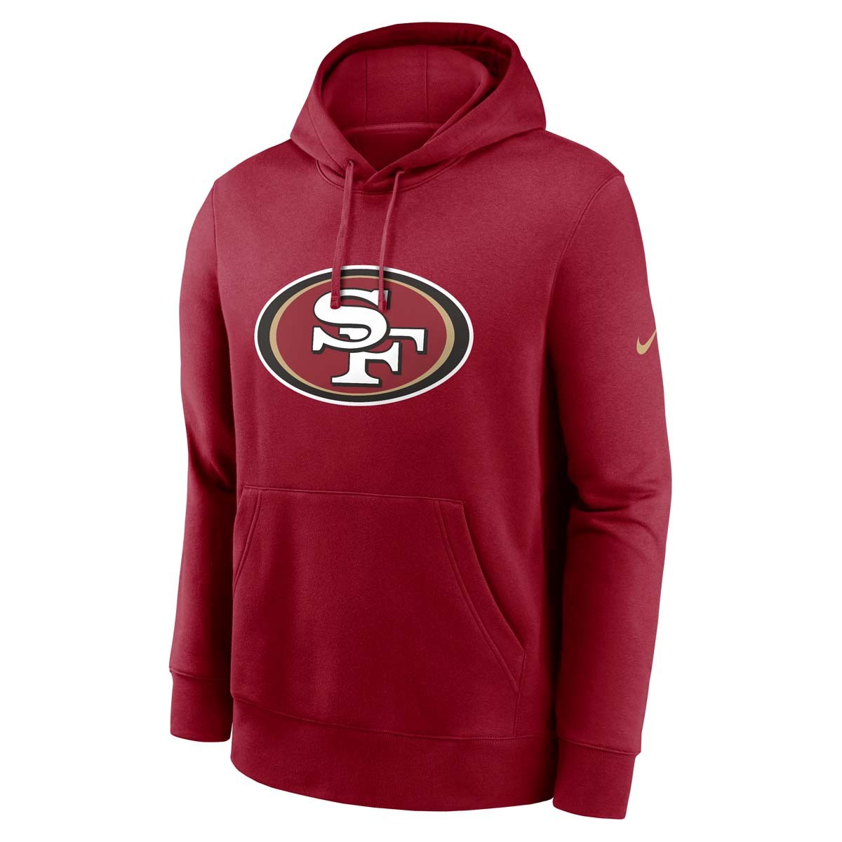 Nike San Francisco 49ers Club Hoodie - Red