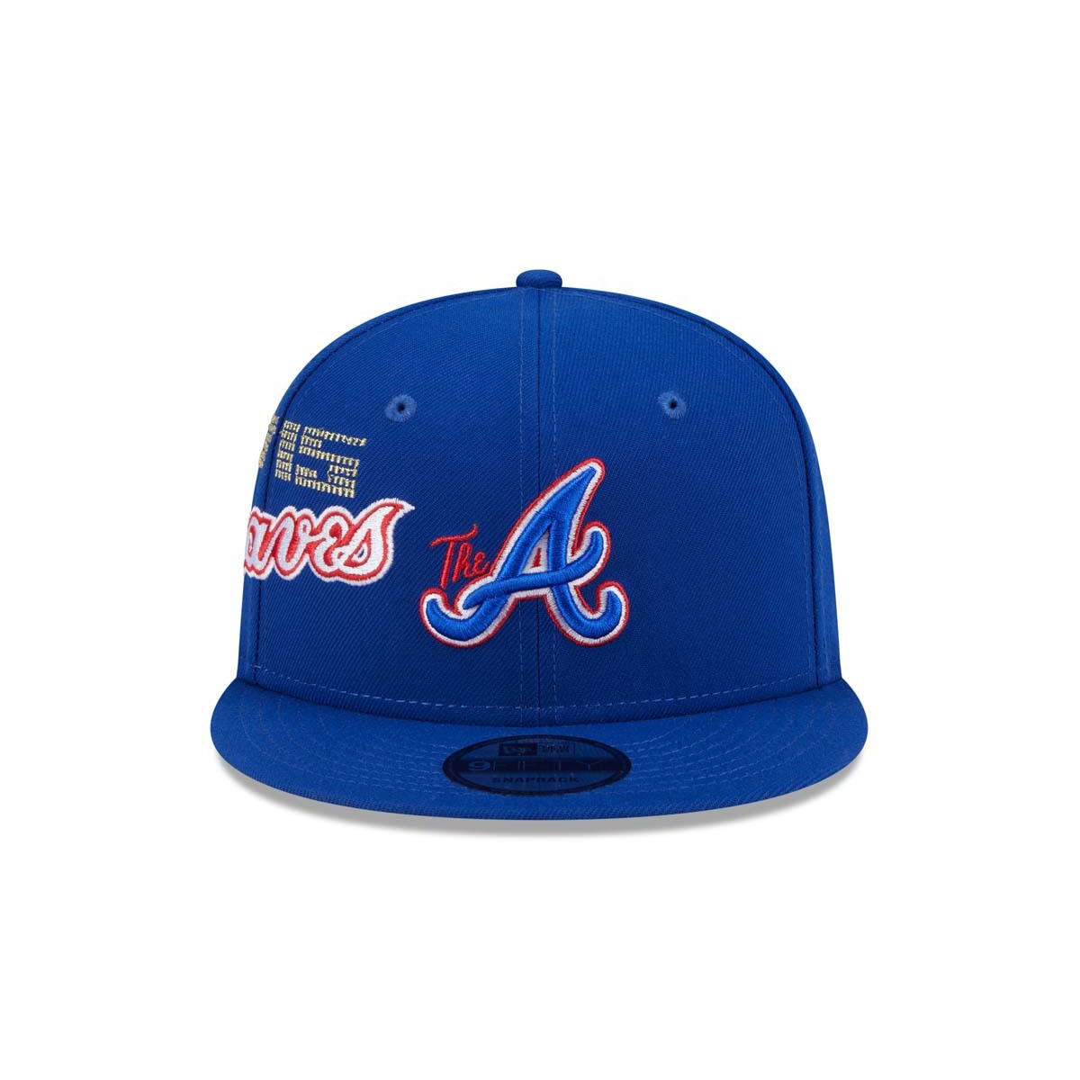 New Era Atlanta Braves City Connect Icon 9Fifty Snapback Adjustable Hat-Blue