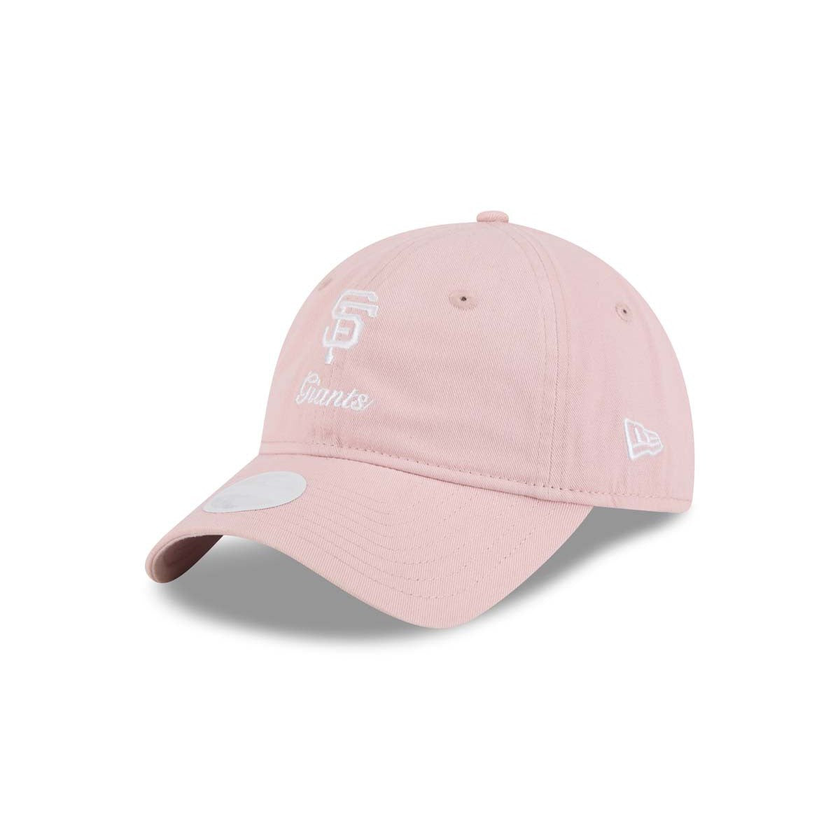 New Era Women's San Francisco Giants Preppy Team 9TWENTY Adjustable Hat-Pink