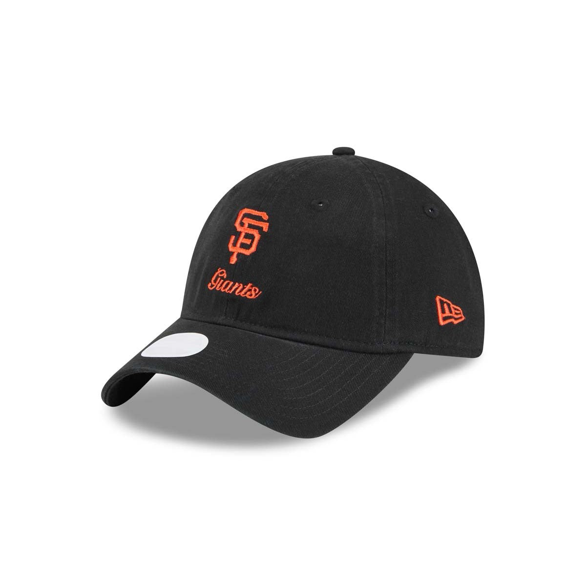 New Era Women's San Francisco Giants Preppy Team Color 9TWENTY Adjustable Hat-Black