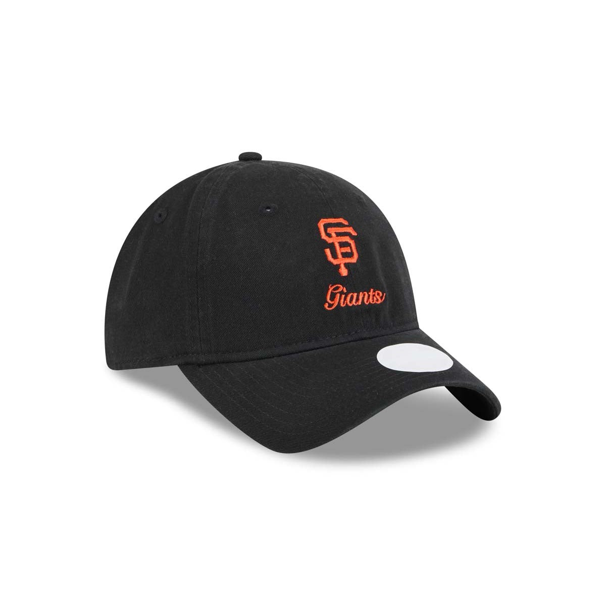 New Era Women's San Francisco Giants Preppy Team Color 9TWENTY Adjustable Hat-Black