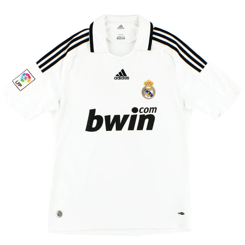 Adidas Real Madrid Vintage Collectors Home Stadium Jersey 08/09