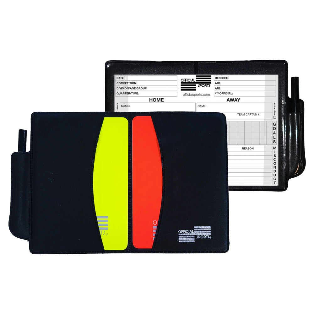 Official Sports Data Wallet W/Pencil