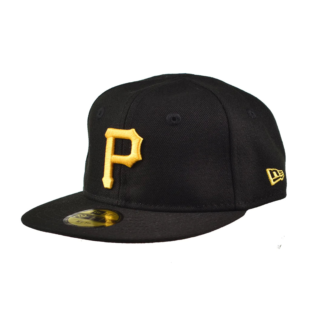 New Era Infant Pittsburgh Pirates My First 59FIFTY Fitted Hat-Black