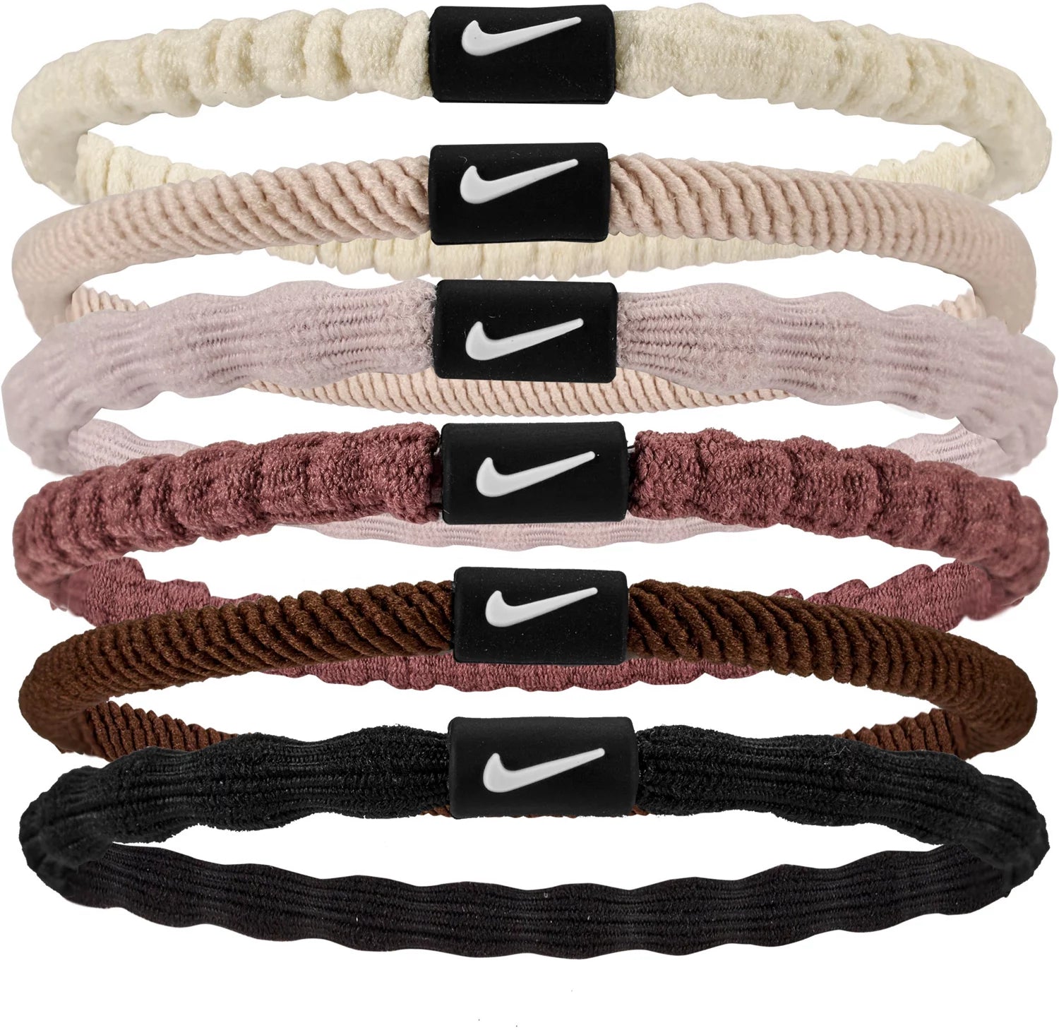 Nike Flex Hair Ties 6 Pack-Multi Color