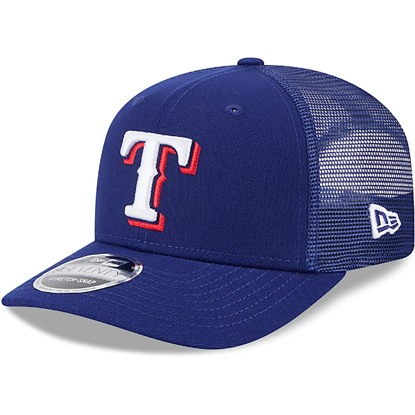 New Era Texas Rangers Team 9SEVENTY Stretch-Snap Trucker Hat