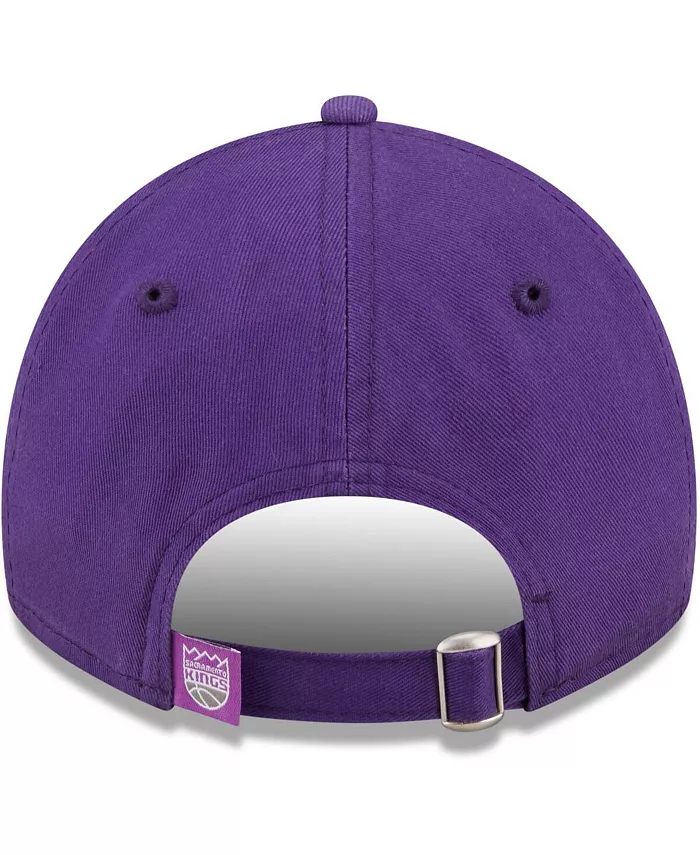 New Era Sacramento Kings Core 2.0 Classic 9TWENTY Adjustable Hat-Purple