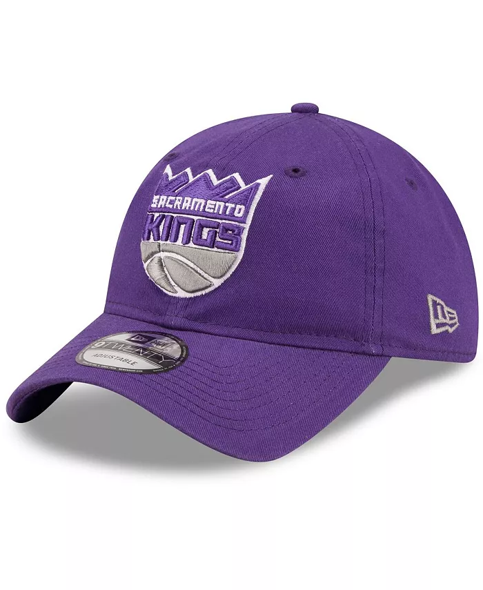 New Era Sacramento Kings Core 2.0 Classic 9TWENTY Adjustable Hat-Purple