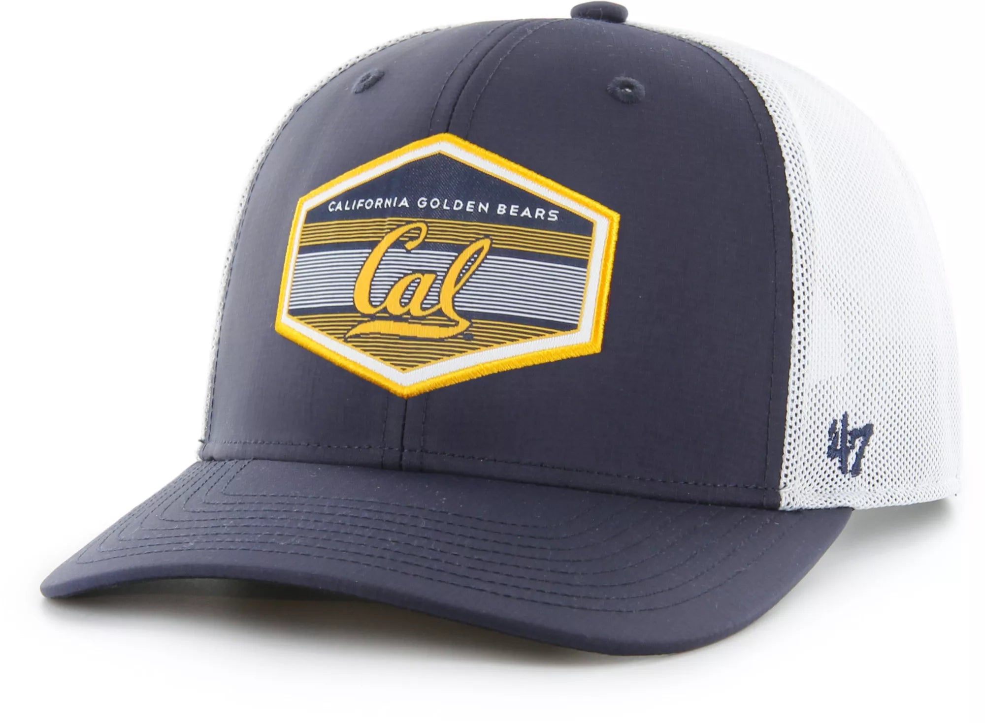 '47 Cal Berkeley Golden Bears Burgess Trucker Snapback Hat-Navy