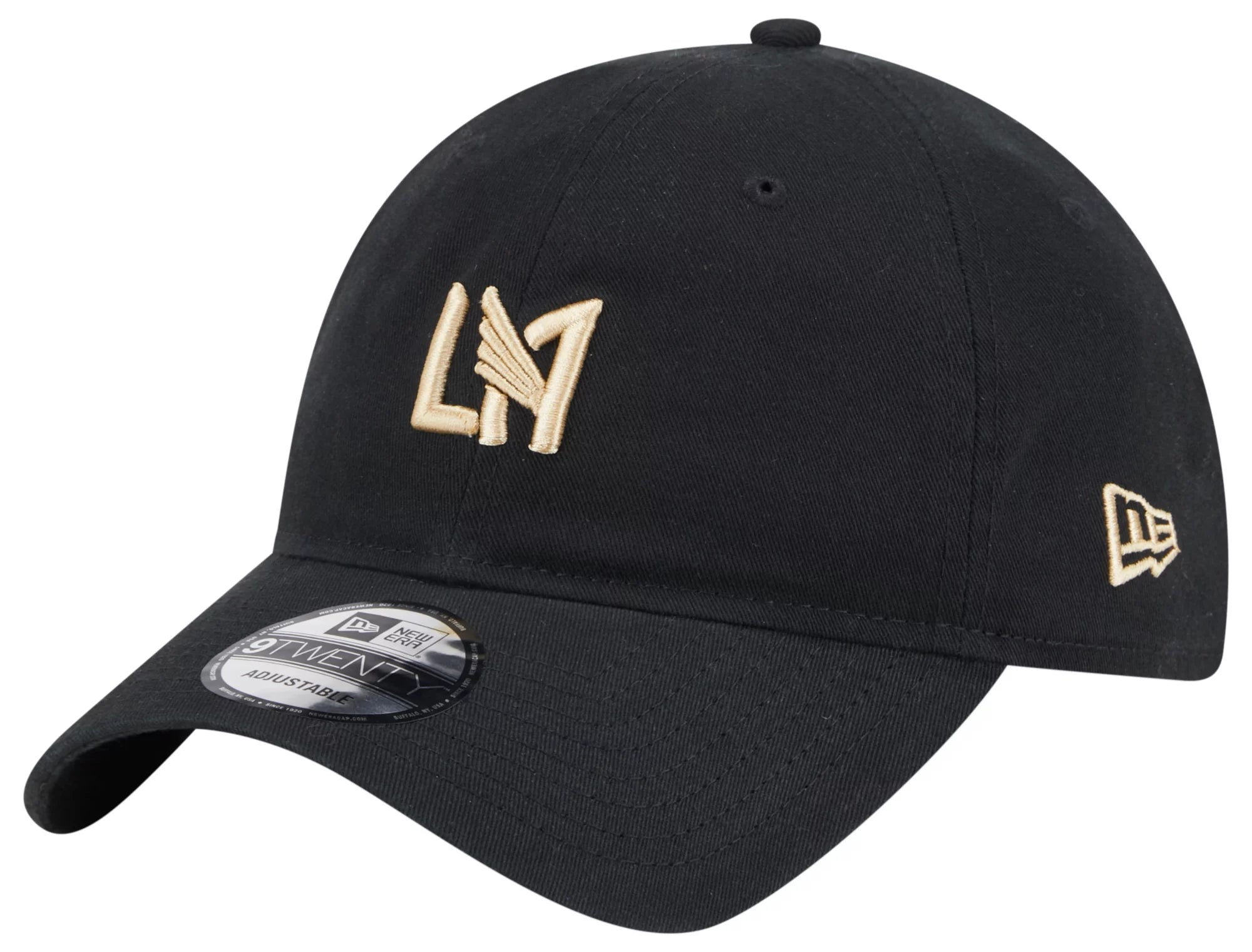 New Era Los Angeles F.C Core Classic 2.0  9Twenty Adjustable Hat-Black