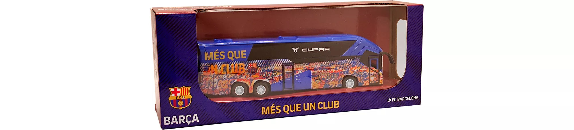 FC Barcelona Miniature Club Bus