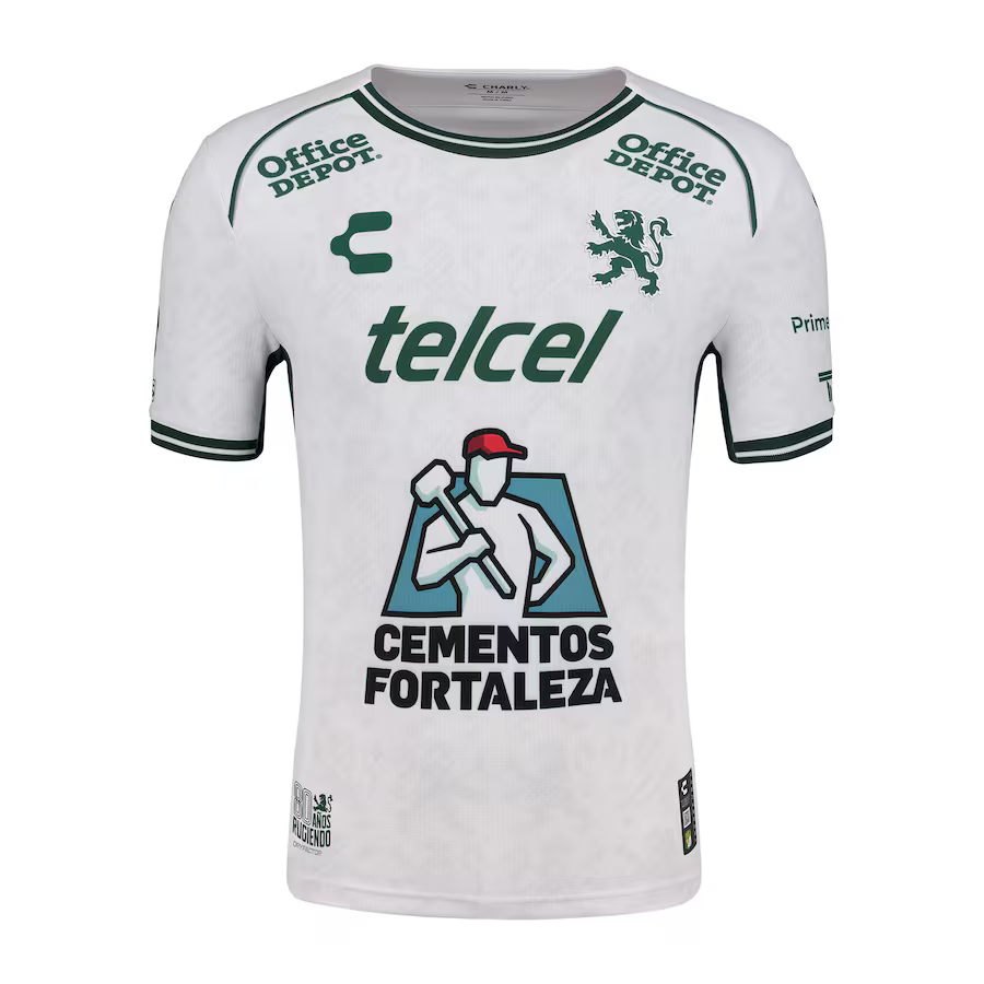 Charly Club Leon Away Stadium Aunthentic Jersey 24/25