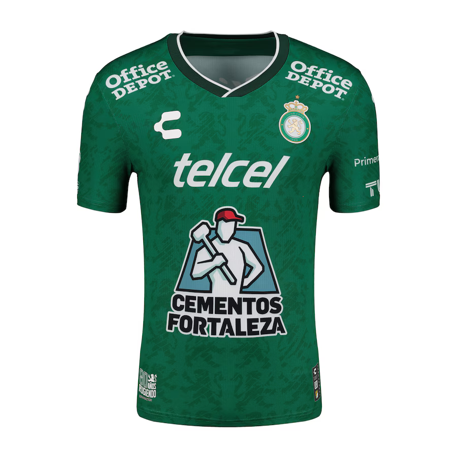 Charly Club Leon Home Stadium Aunthentic Jersey 24/25