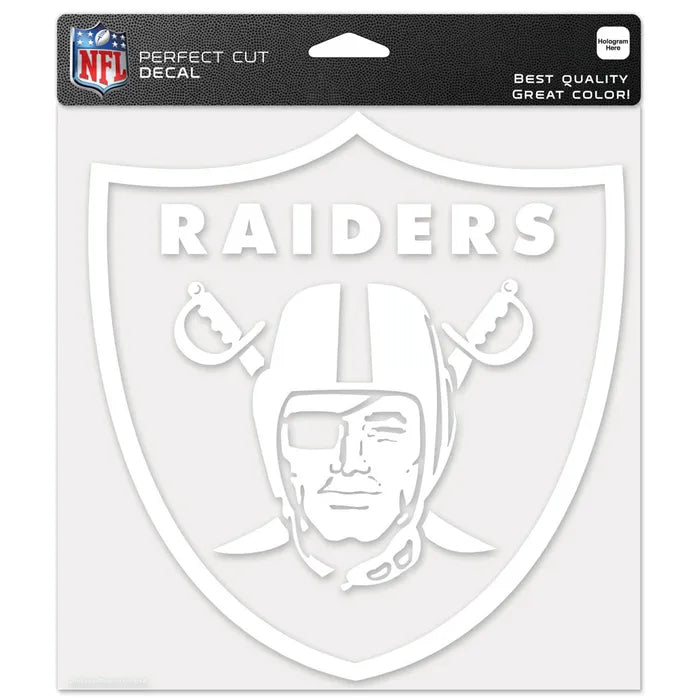 Las Vegas Raiders Perfect Cut Decals 8" x 8"