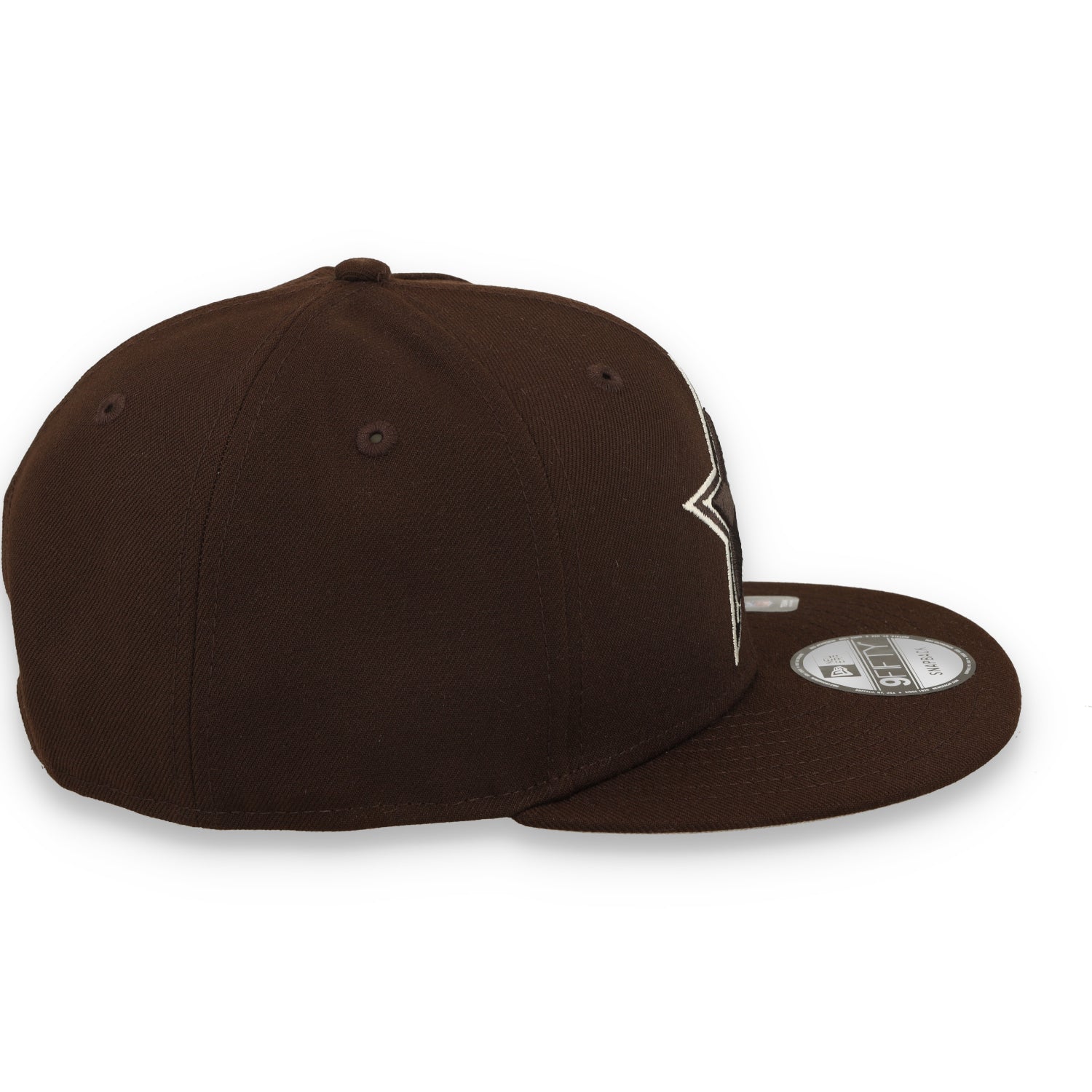 Dallas Cowboys New Era 9FIFTY Snapback Hat - Burnt Wood