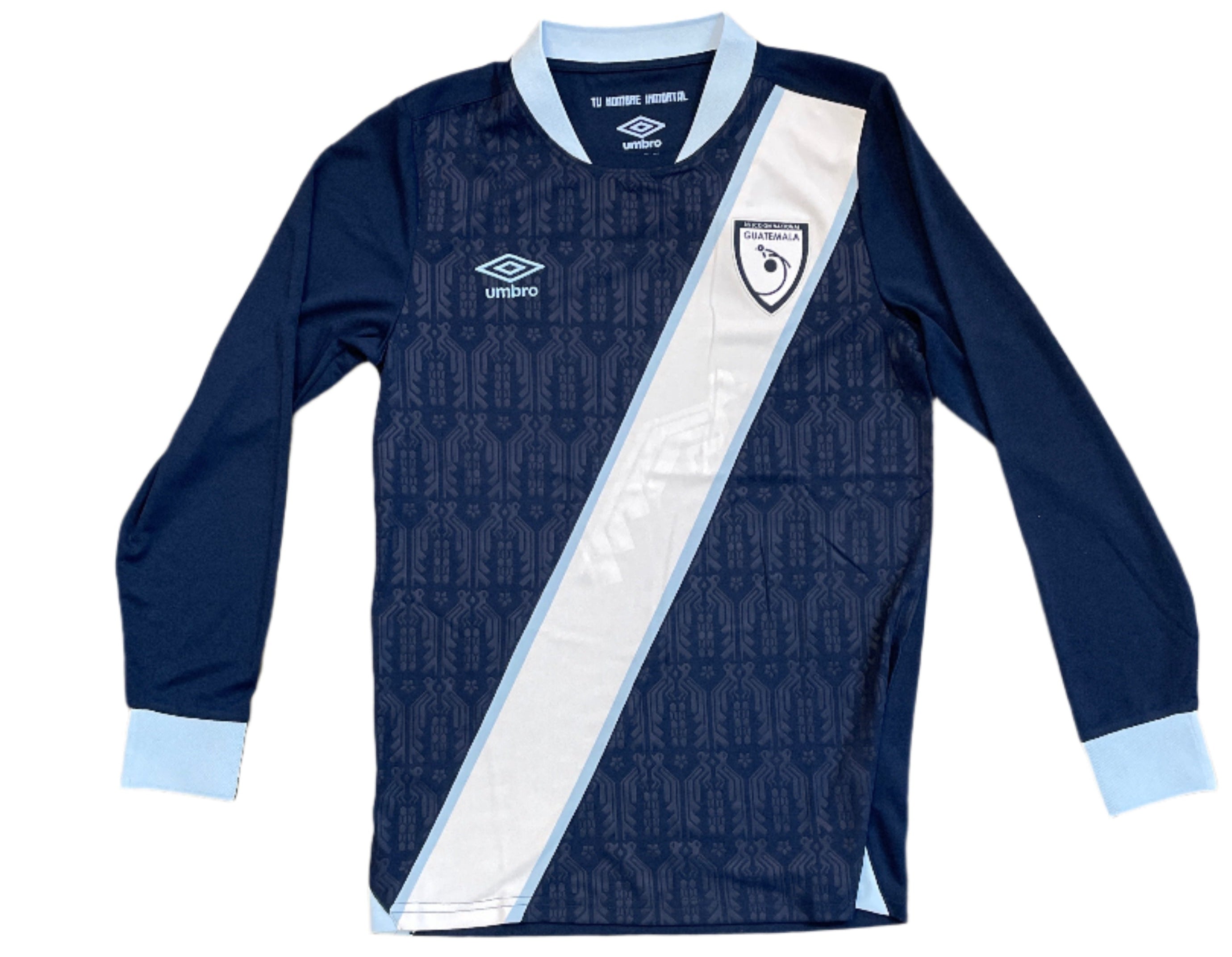 Umbro Guatemala Away Stadium Long Sleeve Jersey 2025