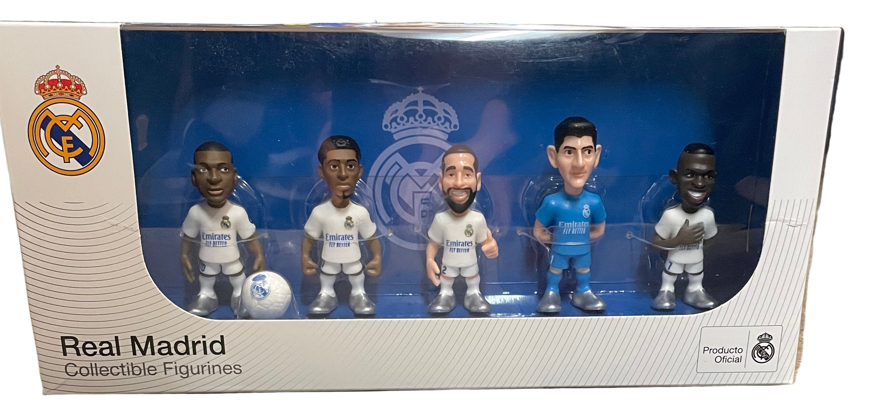 Minix 12CM Real Madrid Collectible Figure 5 Pack