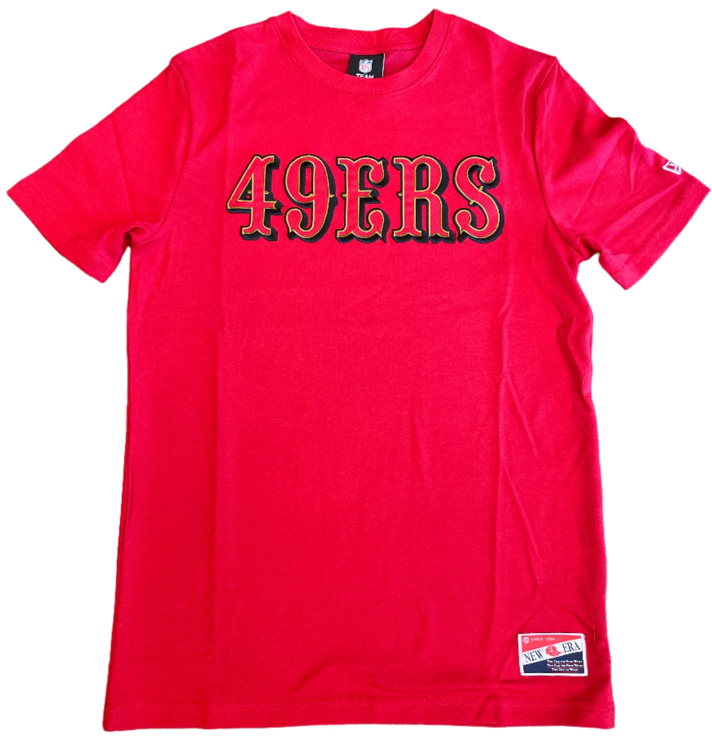 New Era Men's San Francisco 49ers Graphic T Shirt - Red