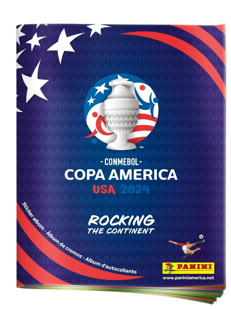 Panini CONMEBOL Copa America USA 2024 Official Sticker Collection Album