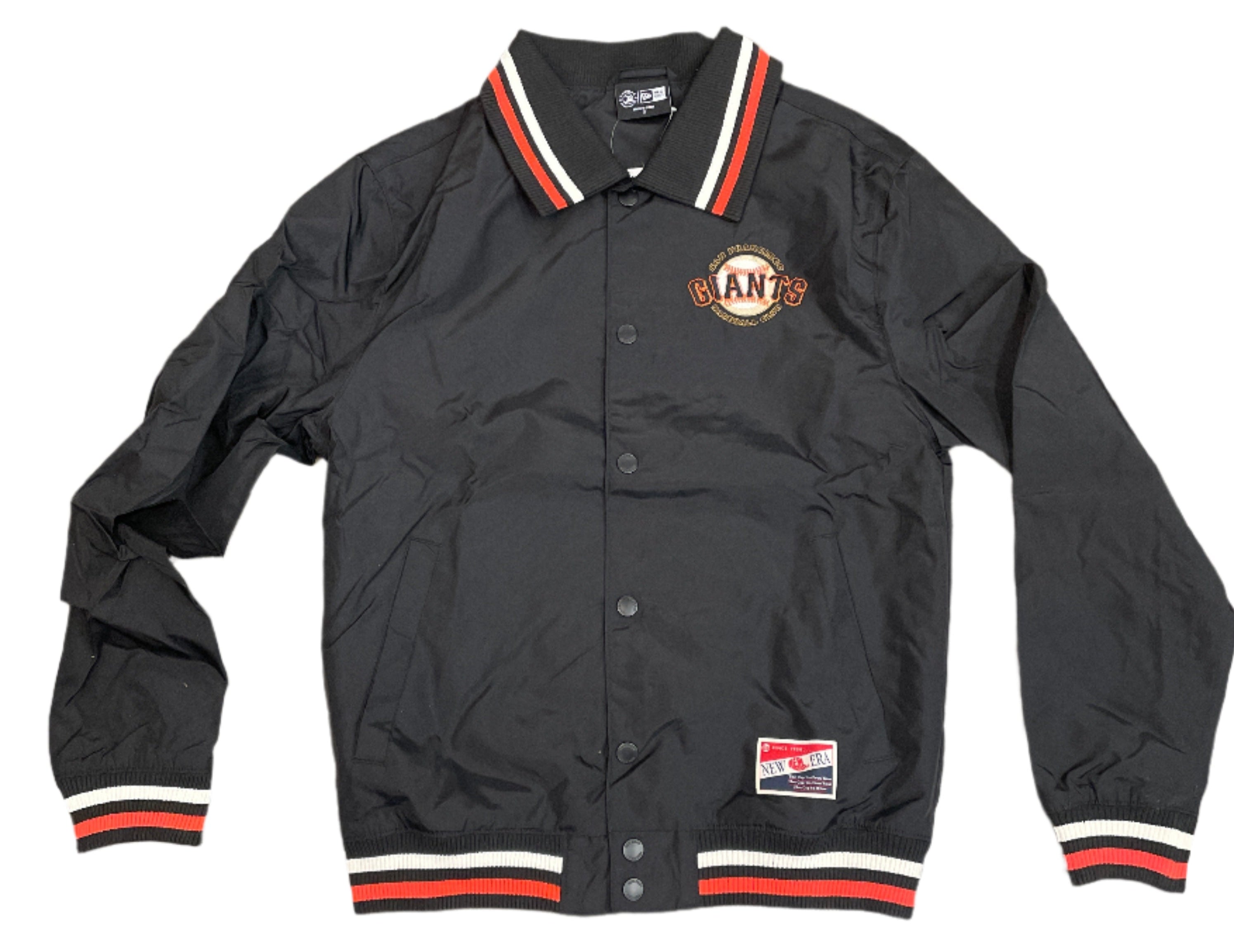 New Era Men's San Francisco Giants Throwback Jacket