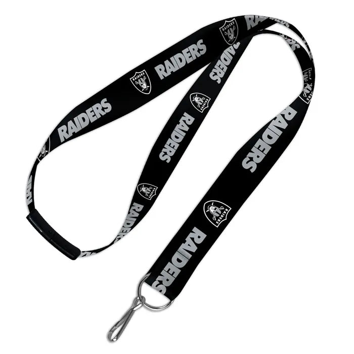 Las Vegas Raiders Lanyard W/Breakaway 1"