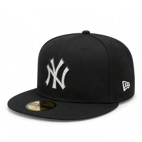New Era New York Yankees Rhinestone 59FIFTY Fitted Hat - Black