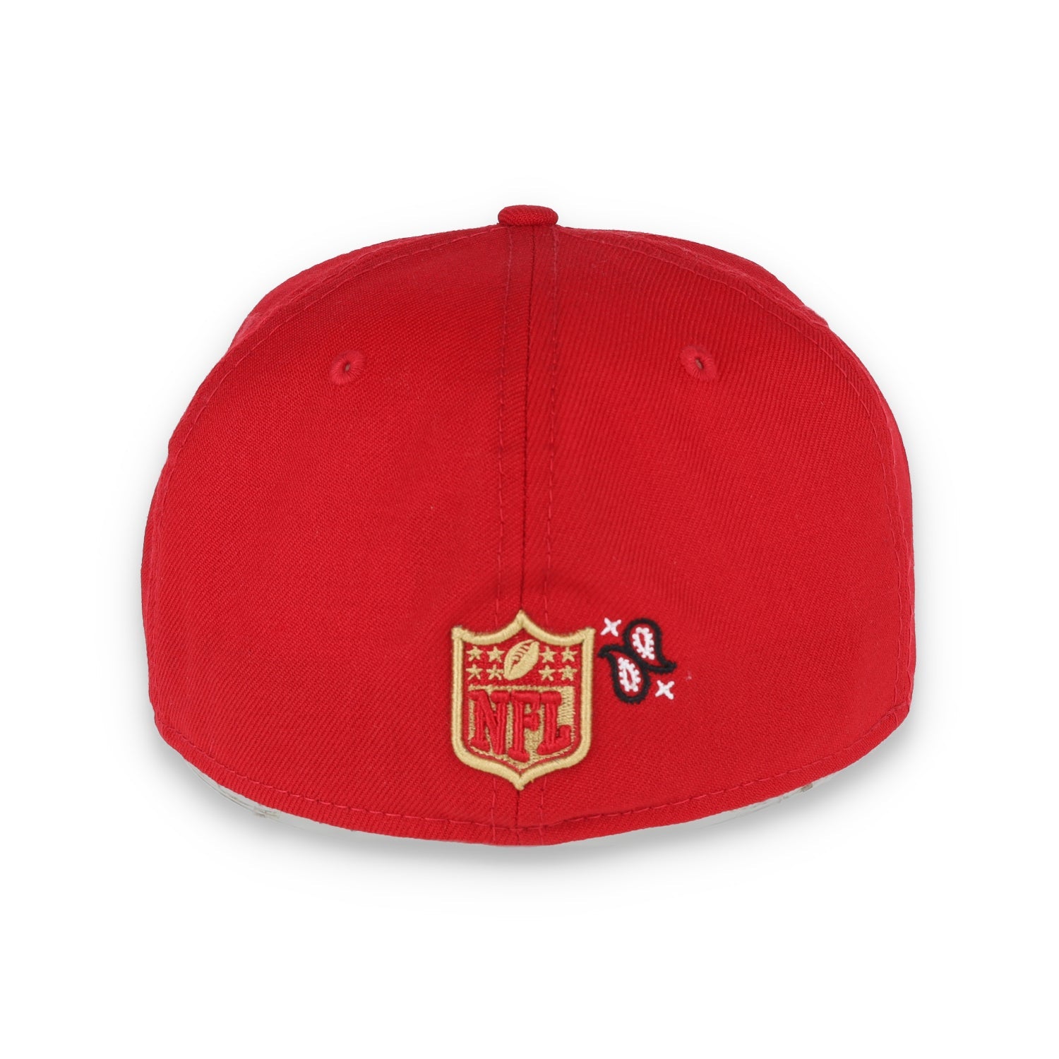 New Era San Francisco 49ers Paisley Elements 59FIFTY Fitted Hat-Red-