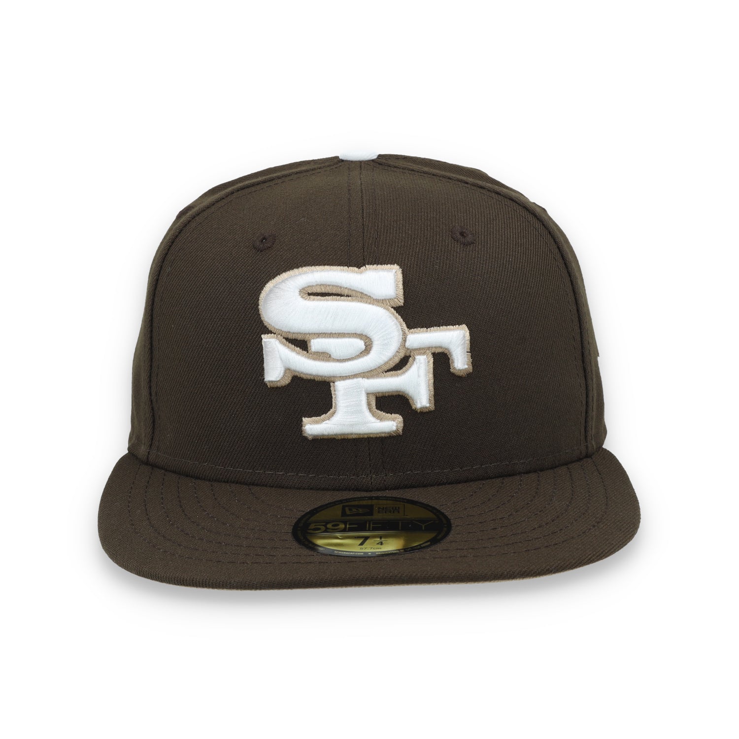 New Era San Francisco 49ers Element 59Fifty Fitted Hat- Walnut/Camel
