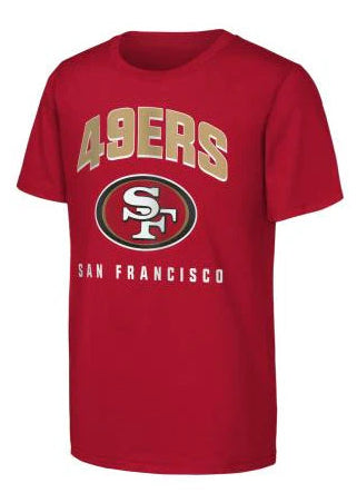 Youth San Francisco 49ers Team Spirit T-Shirt - Red