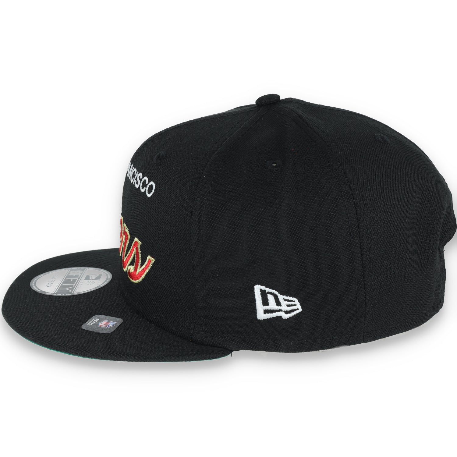 NEW ERA SAN FRANCISCO 49ERS SCRIPT 9FIFTY SNAPBACK-BLACK