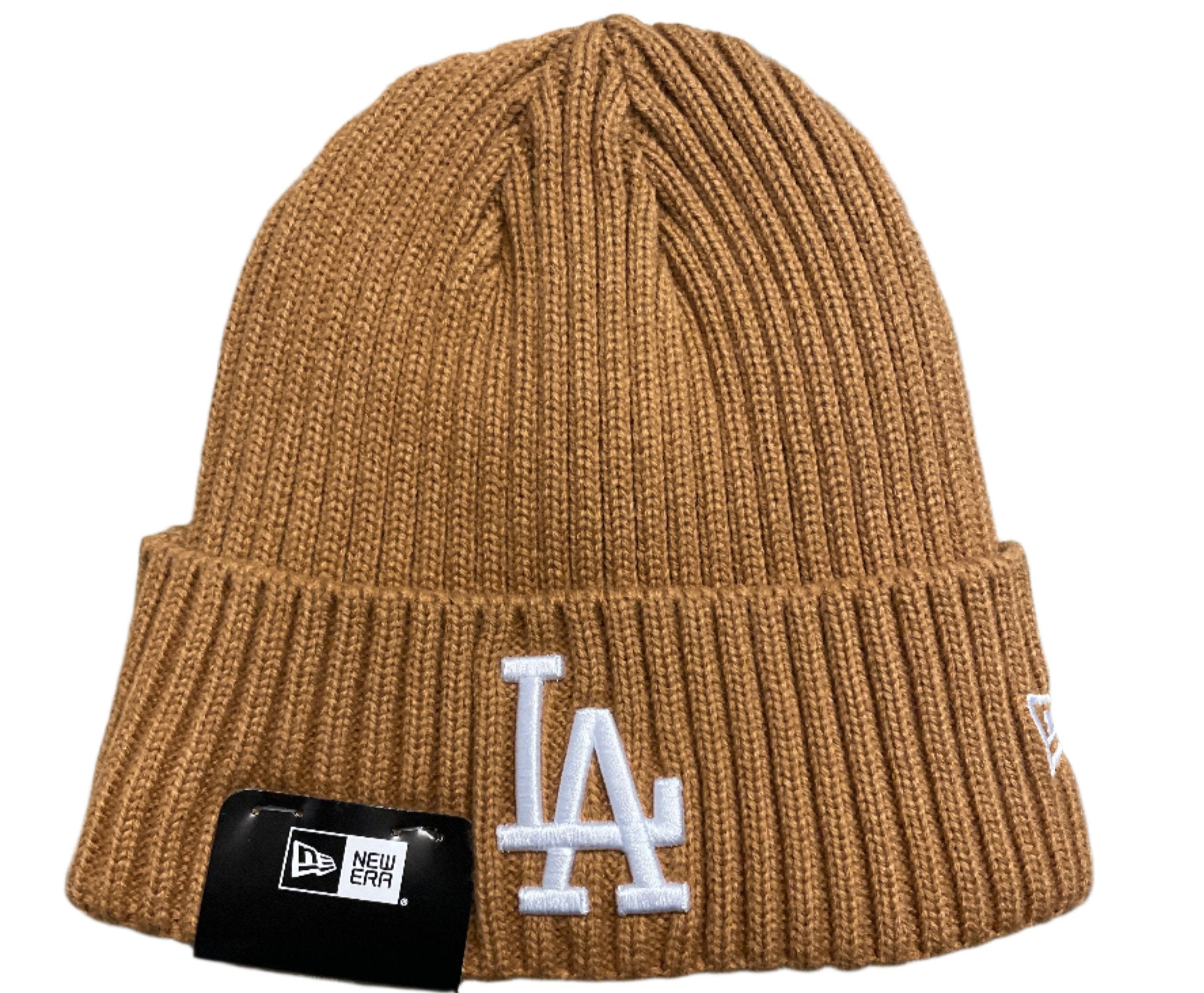 New Era Los Angeles Dodgers Color Pack Cuffed Knit- Khaki