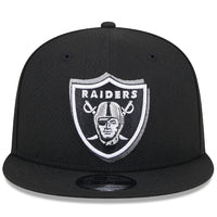 New Era Las Vegas Raiders 2024 Draft Team Color 9FIFTY Snapback Hat-Black