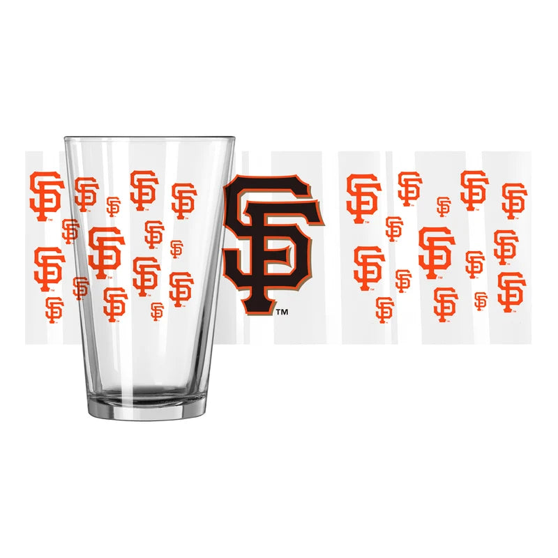 San Francisco Giants 16oz Scatter Pint Glass