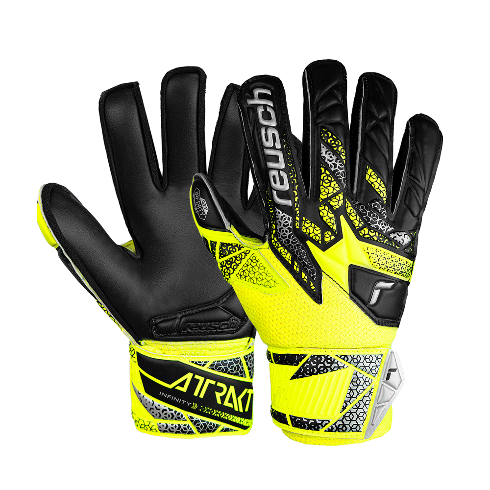 Reusch Junior Attrakt Infinity Finger Support GK Gloves