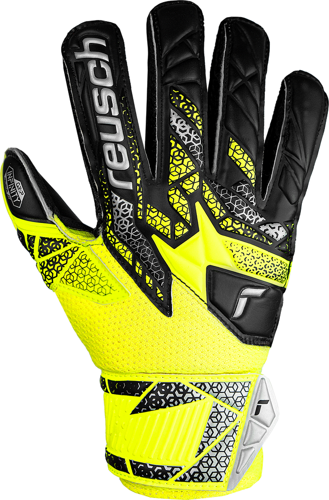 Reusch Junior Attrakt Infinity Finger Support GK Gloves