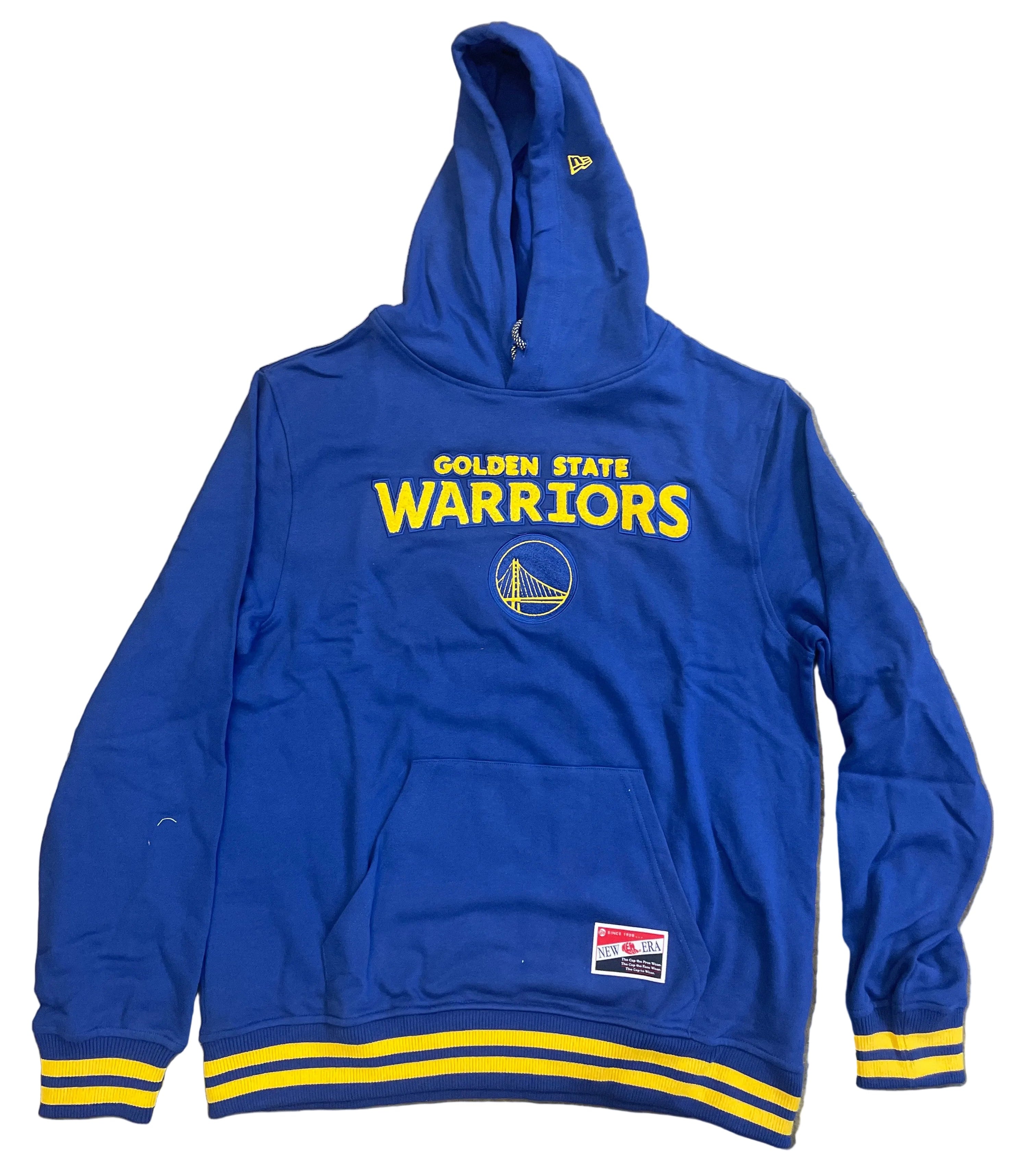 New Era Men's Golden State Warriors Hoodie-Blue