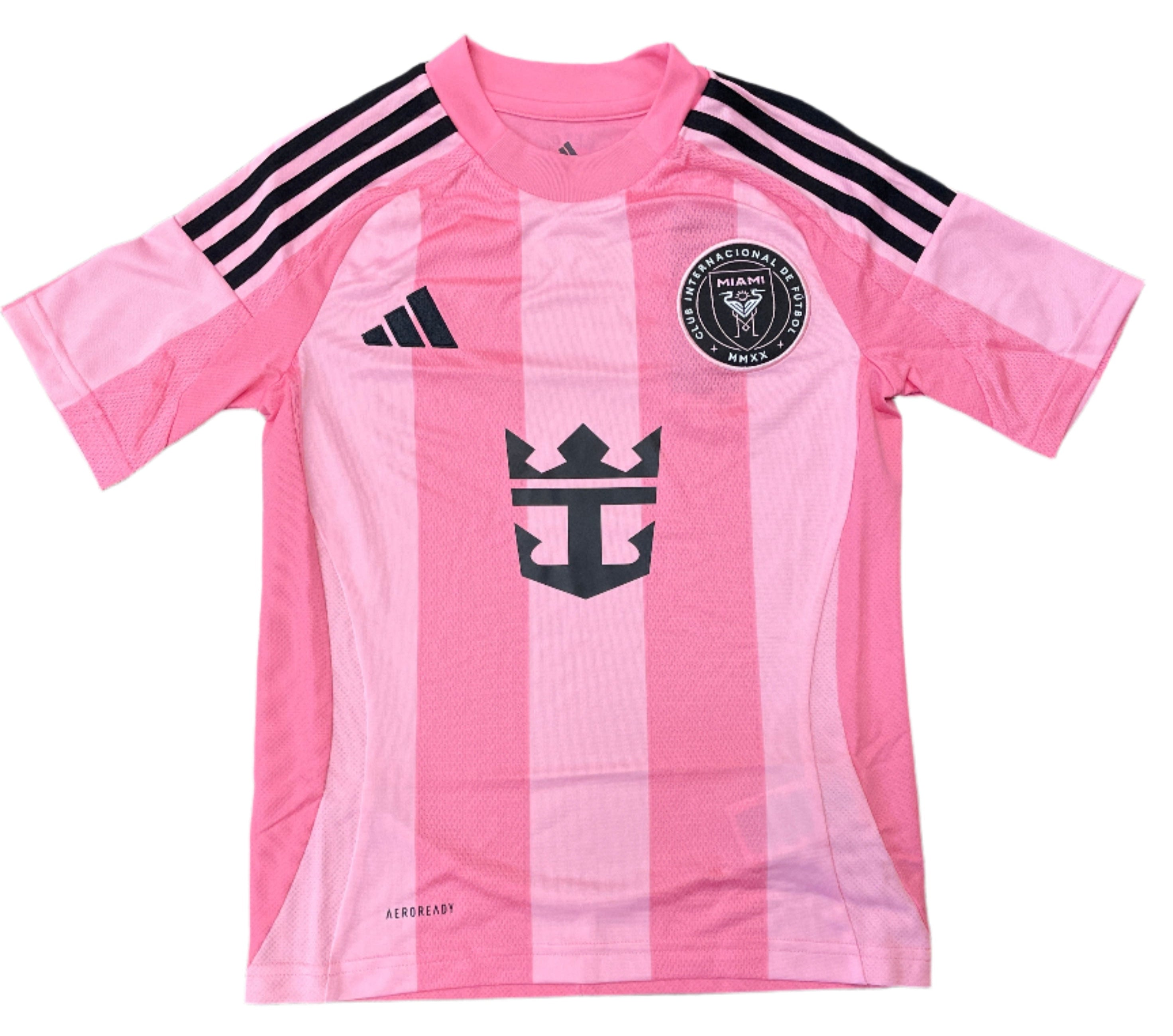 Adidas Youth Inter Miami CF Home Jersey 2025