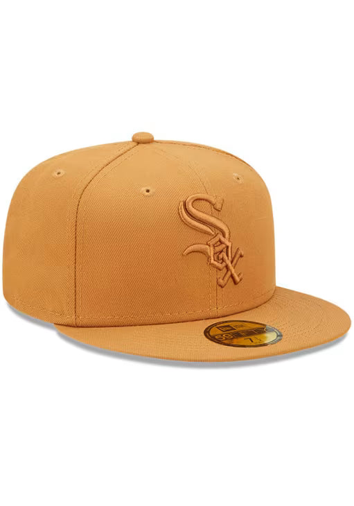 New Era Men's Chicago White Sox Color Pack 59FIFTY Fitted Hat-Bronze