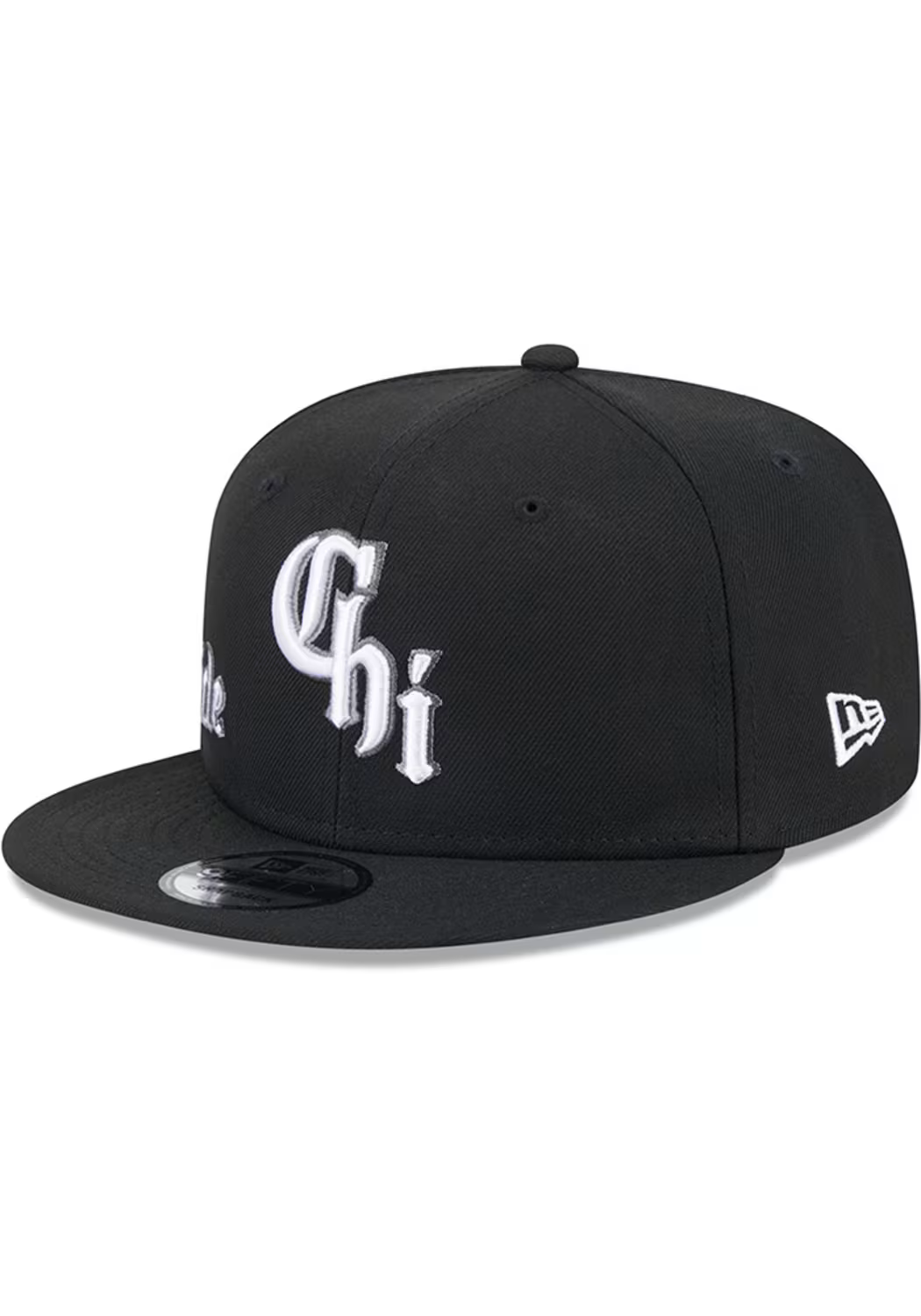 New Era Chicago White Sox City Connect Icon 9FIFTY Snapback Hat-Black