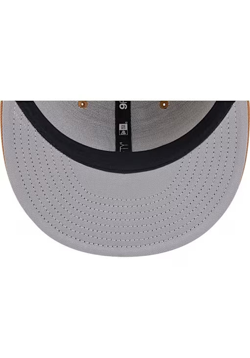 New Era Atlanta Braves Color Pack 9FIFTY Snapback Hat-Light Bronze