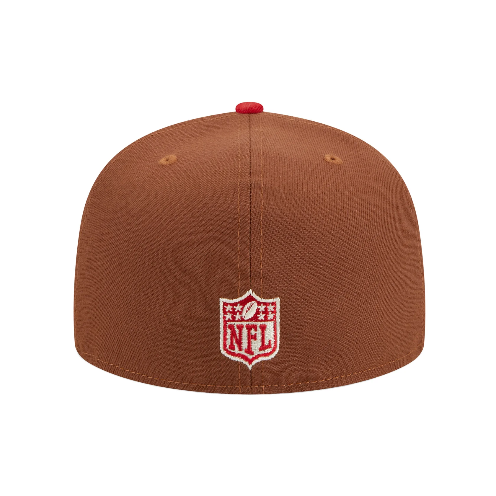New Era San Francisco Harvest 49ers 70th Anniversary Side Patch 59fifty Fitted Hat- Brown