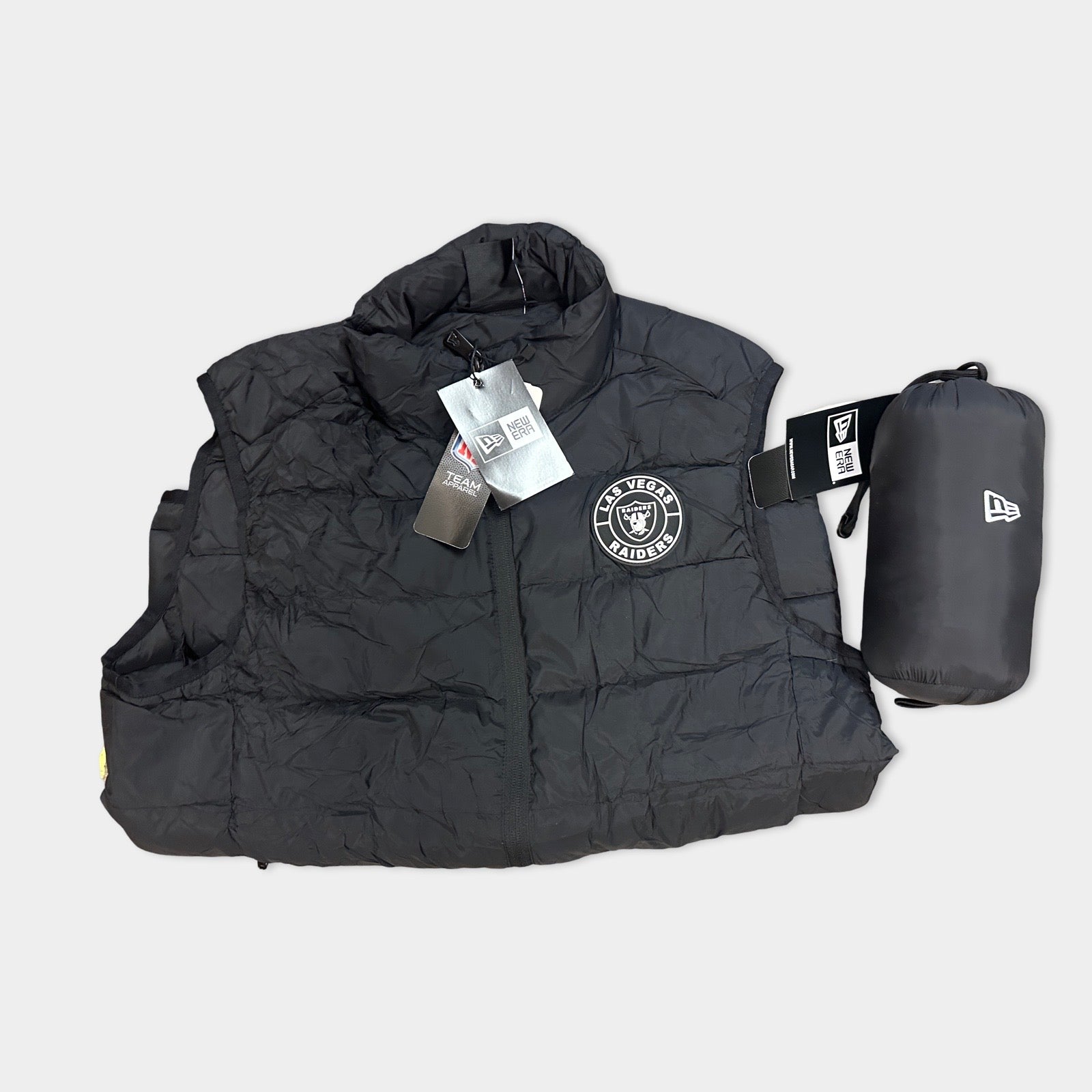 New Era Las Vegas Raiders Essential Packable Vest