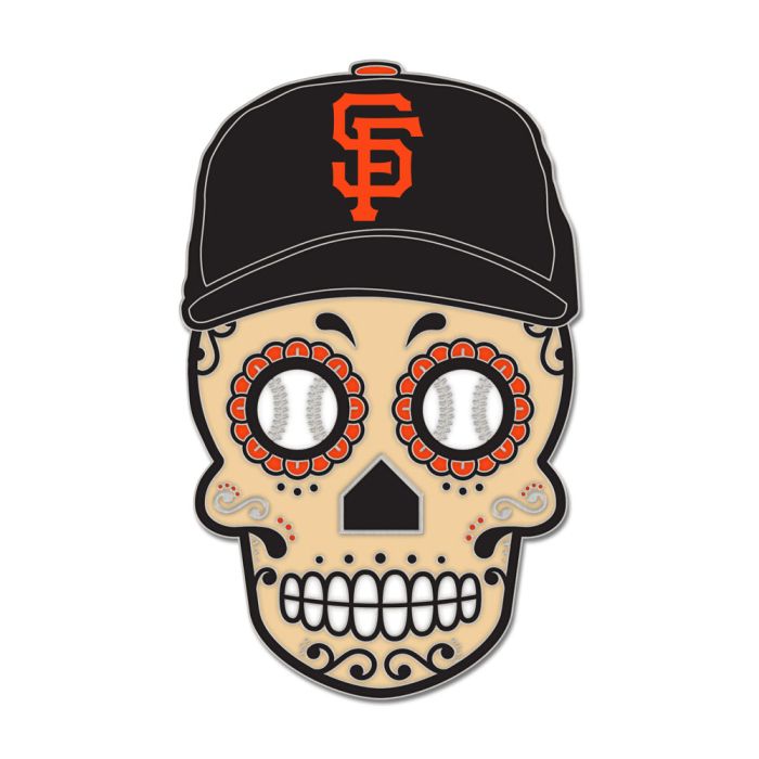 SAN FRANCISCO GIANTS COLLECTOR ENAMEL PIN JEWELRY CARD