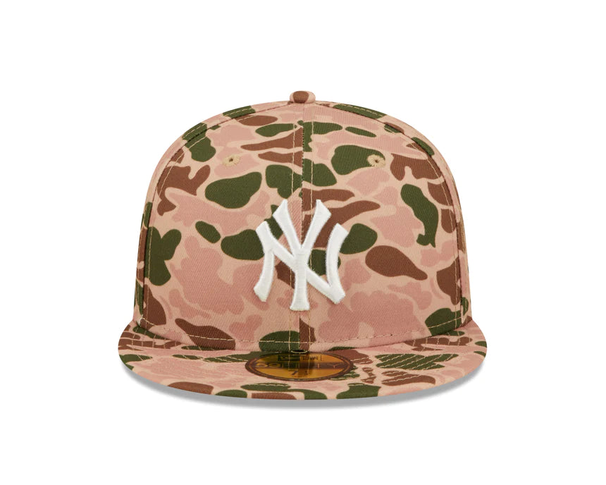 New Era New York Yankees 1996 World Series Side Patch Duck Camo 59FIFTY Fitted Hat