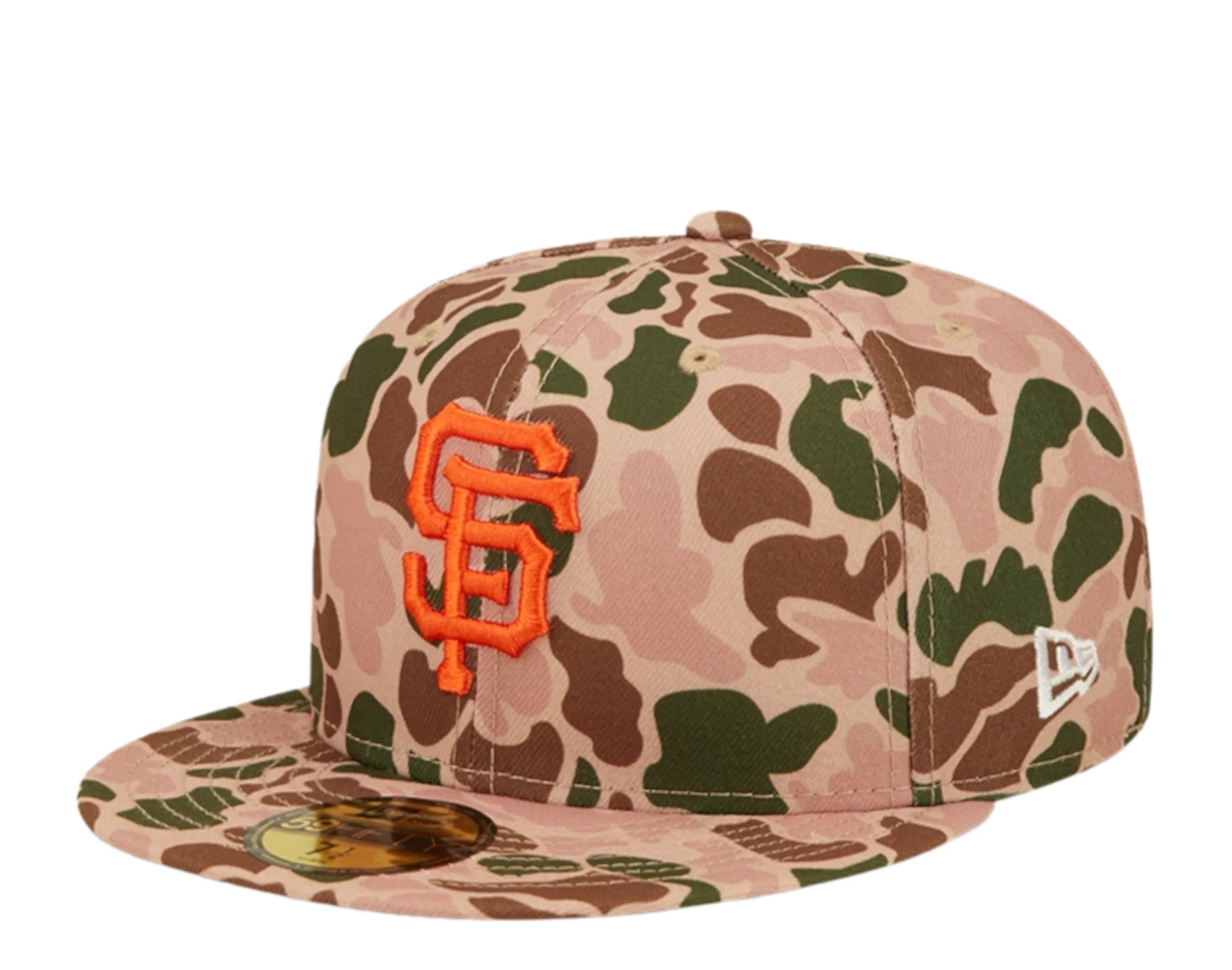 New Era San Francisco Giants 2010 World Series Side Patch Duck Camo 59FIFTY Fitted Hat