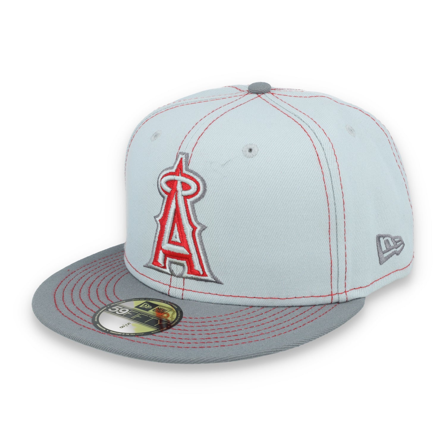 New Era Los Angeles Angels Gray Pop 59FIFTY Fitted Hat- Gray