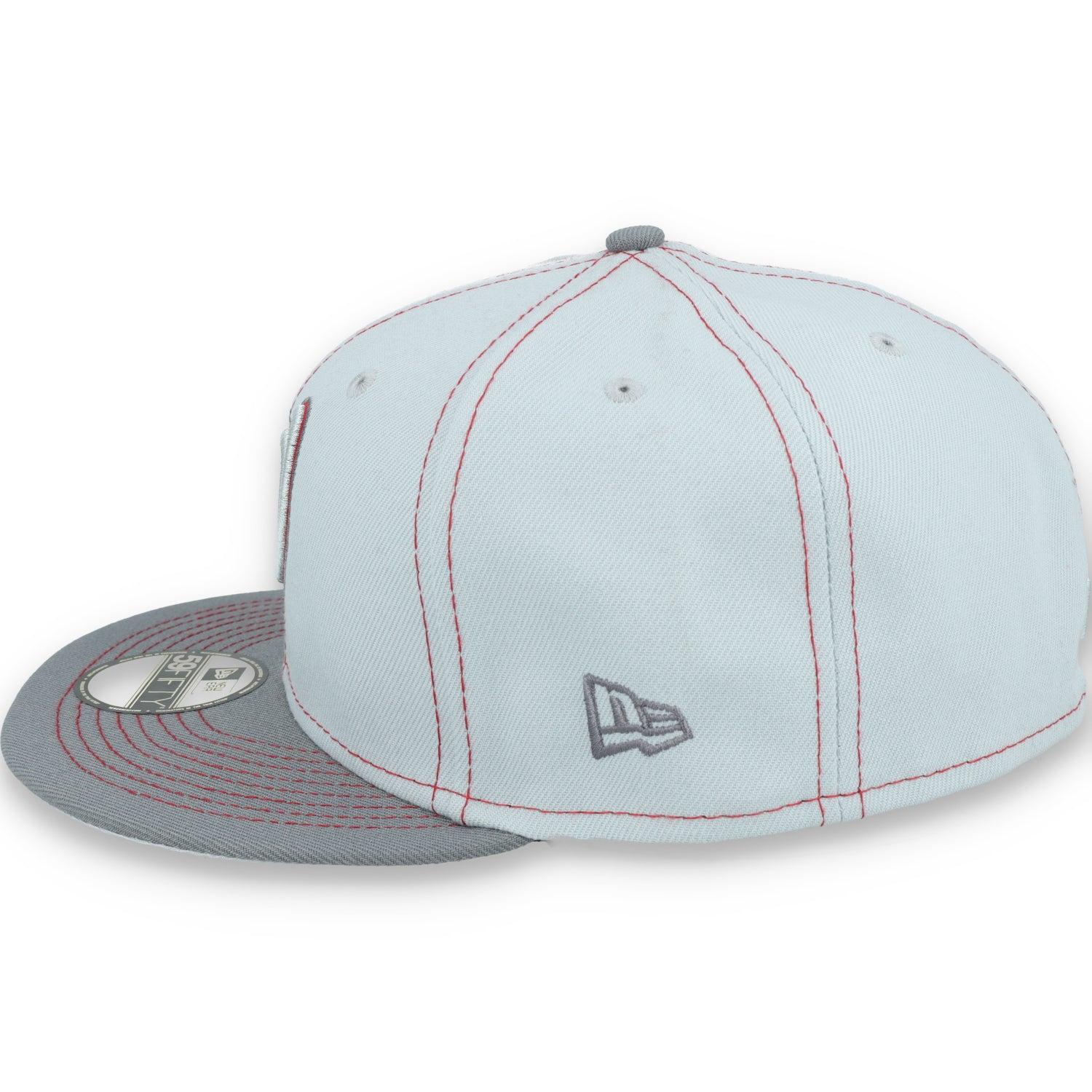 New Era Washington Nationals Gray Pop 59FIFTY Fitted Hat- Gray